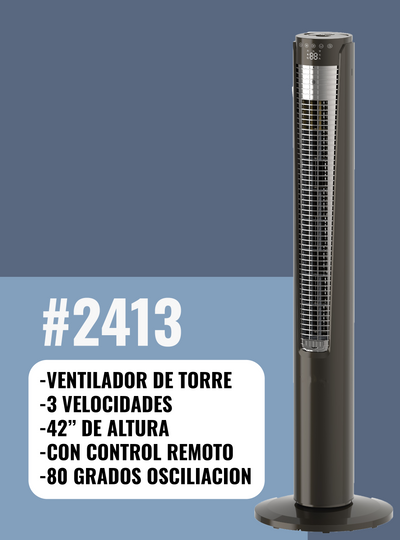 VENTILADOR DE TORRE 42"