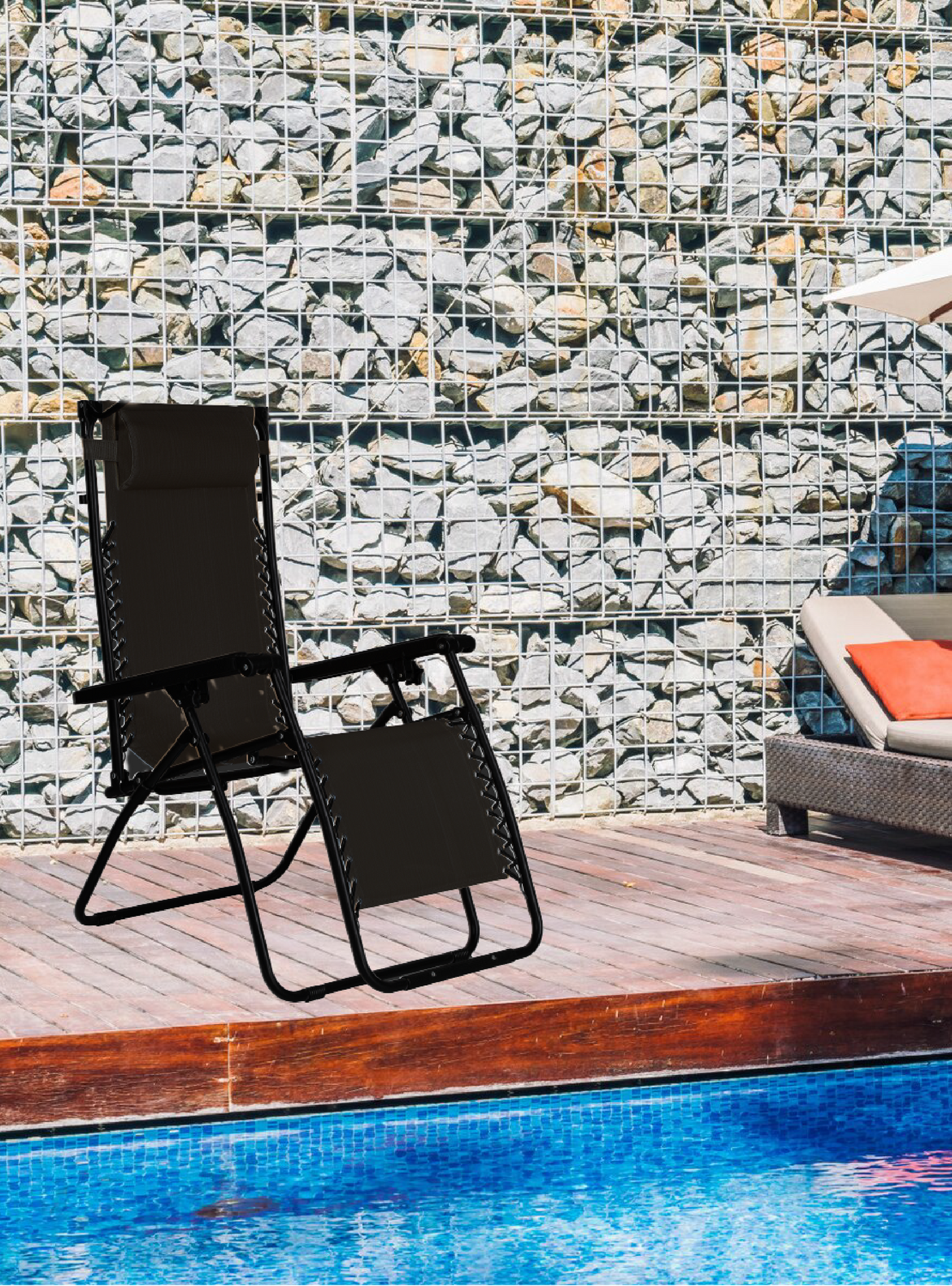 ZERO GRAVITY CHAIR (BLACK)