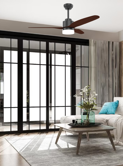 VENTILADOR DE TECHO (NEGRO&WALNUT)